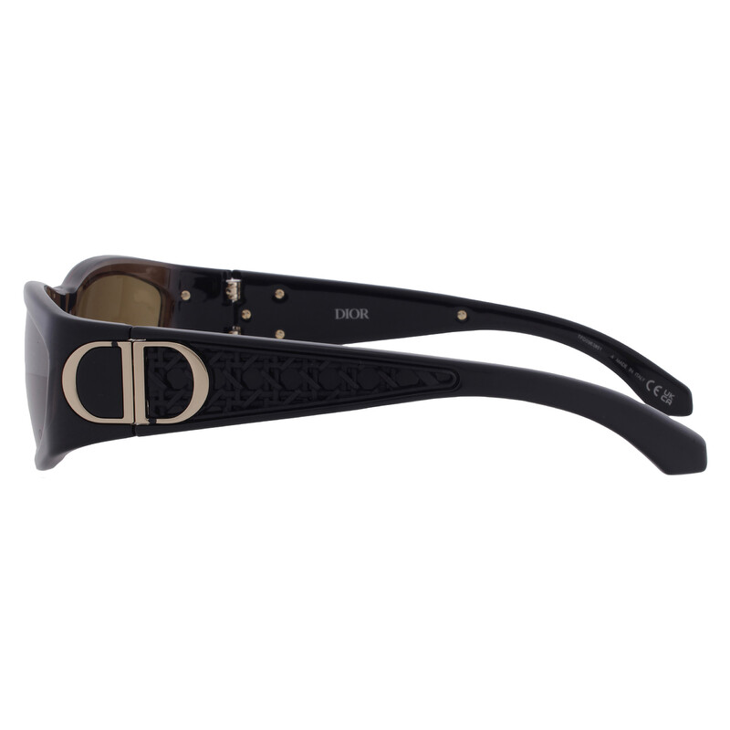 Dior VERYDIOR S3F Brown Wrap Ladies Sunglasses CD40202F 50E 61