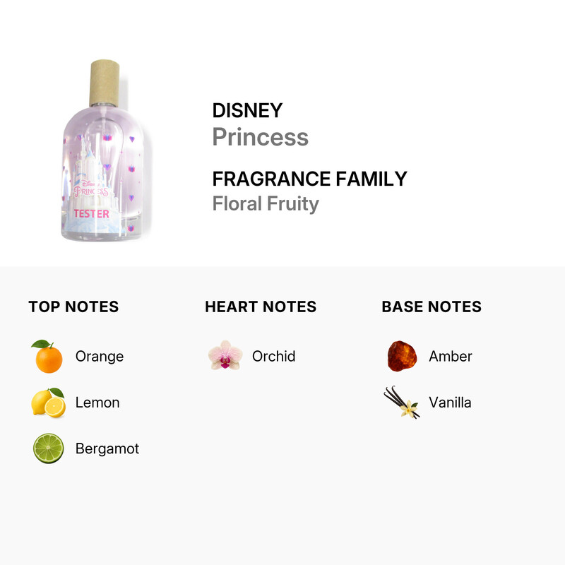 Disney Girls Princess EDT Spray 3.4 oz (Tester) Kids Fragrances ...