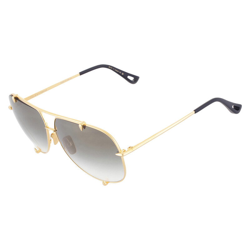 Dita Talon Grey to Clear Gradient with Gold Flash Pilot Unisex