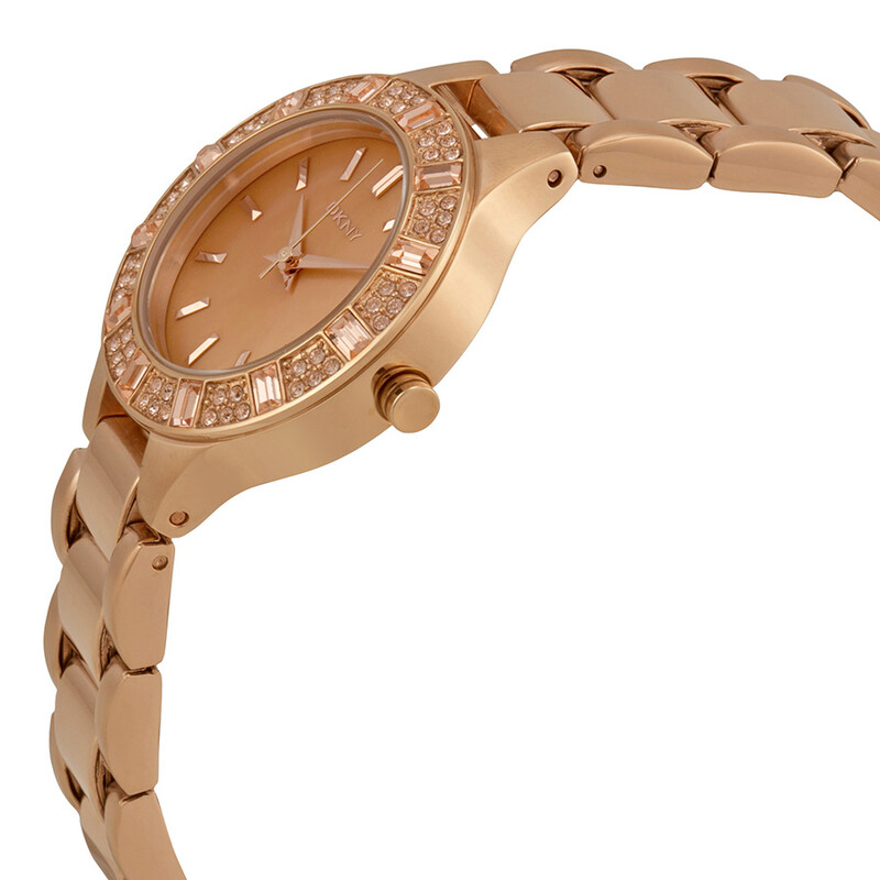 DKNY Chambers Rose Dial Rose Gold-tone Ladies Watch NY8486  display picture 1
