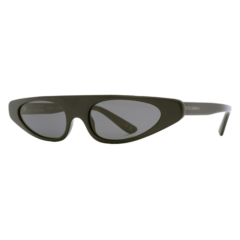 Dolce & Gabbana Dark Grey Irregular Ladies Sunglasses DG4442 501