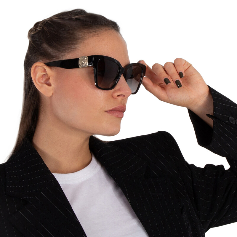 Dolce & Gabbana Grey Gradient Butterfly Ladies Sunglasses  display picture 2