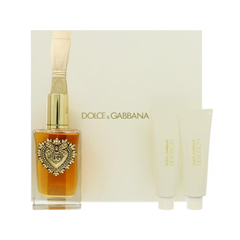 Dolce and Gabbana Ladies Devotion 3pcs EDP Gift Set Fragrances 8056669922179