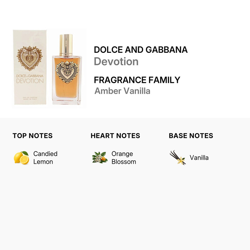 Dolce & Gabbana Ladies Devotion EDP Spray 3.4 oz Fragrances
