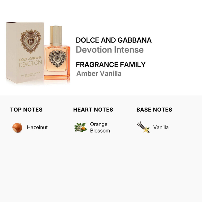 Dolce & Gabbana Ladies Devotion Intense EDP Spray 1.7 oz