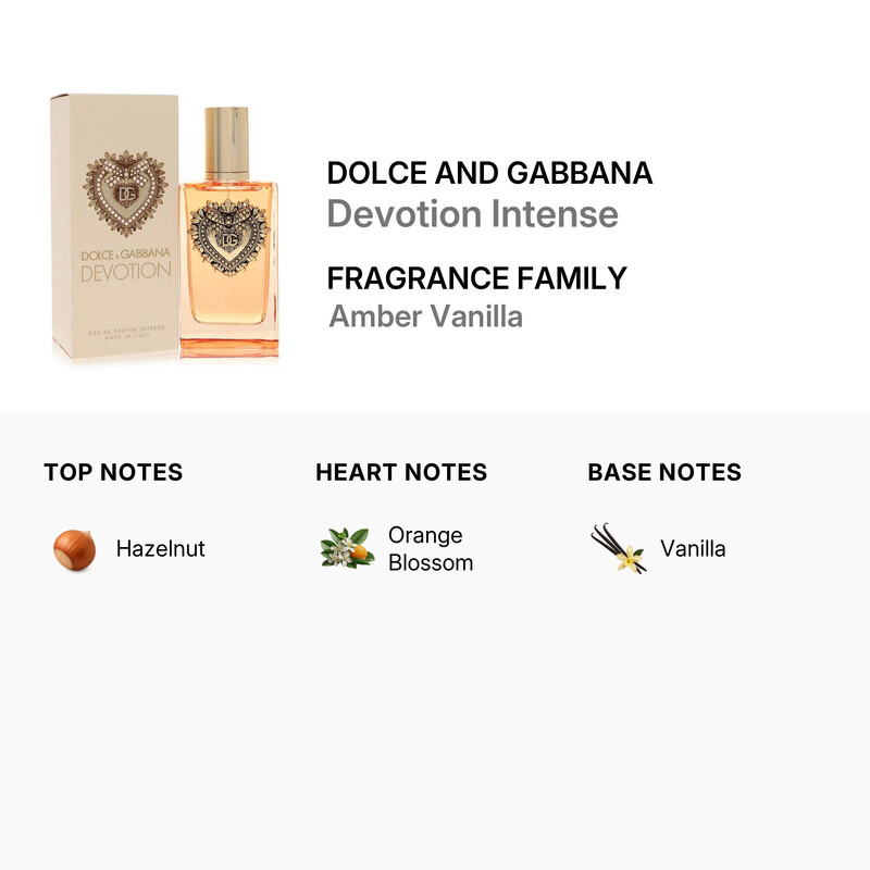 武藤さま D&G DEVOTION INTENSE EDP 30ml 約9割 Dolce&Gabbana Devotion Eau de Parfum Intense for Women | DG® US