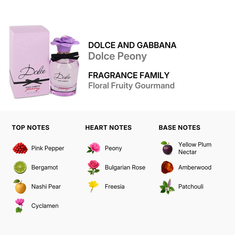 Dolce & Gabbana Ladies Dolce Peony EDP Spray 1.7 oz Fragrances