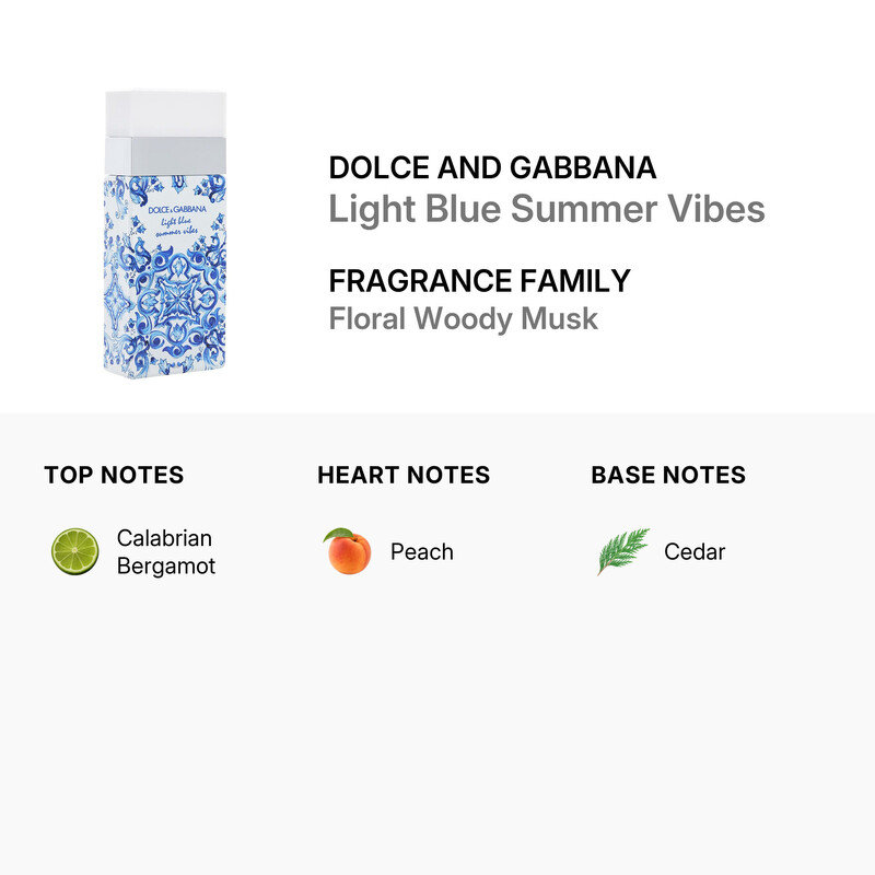 Dolce and Gabbana Ladies Light Blue Summer Vibes EDT Spray 3.38 oz (Tester) Fragrances 8057971183463