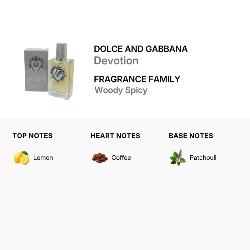 Dolce & Gabbana Men's Devotion EDP Spray 3.4 oz Fragrances