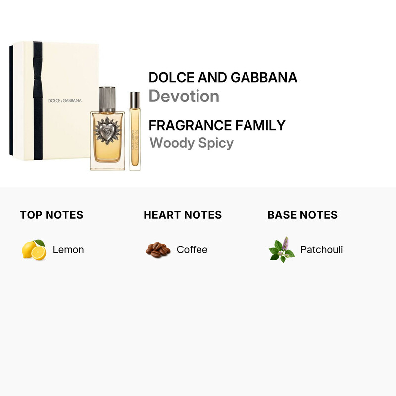 Dolce & Gabbana Men's Devotion Gift Set Fragrances 8054754403527