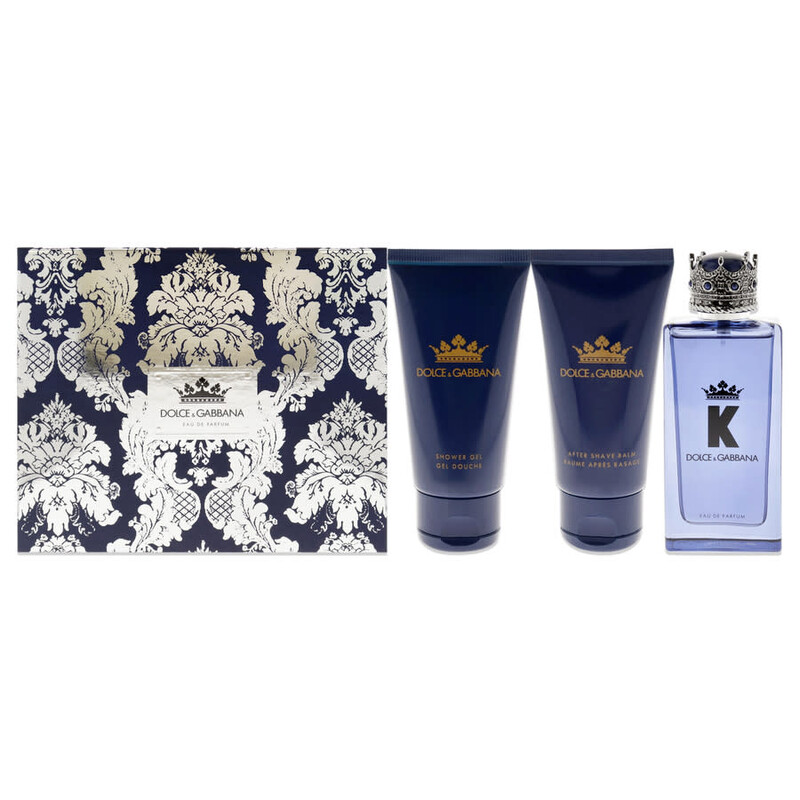 Dolce and Gabbana Men's K 3pcs EDP Gift Set Fragrances 3423222018429