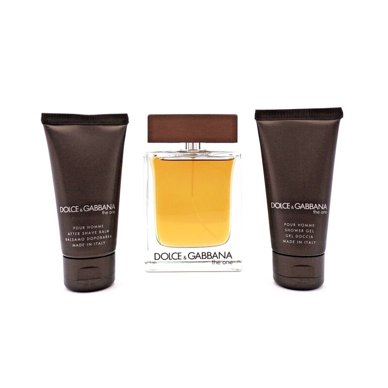 Dolce & Gabbana Men's The One 3pcs EDT Gift Set Fragrances