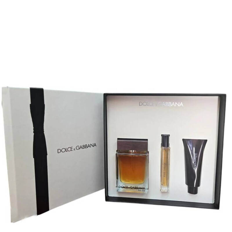Dolce & Gabbana Men's The One 3pcs EDT Gift Set Fragrances