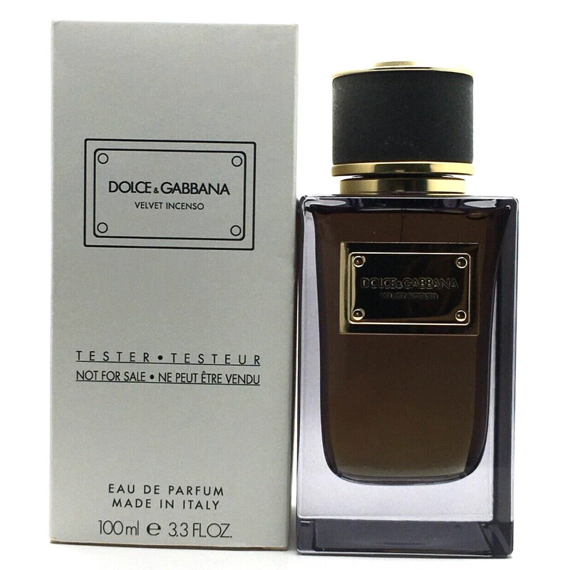 Dolce and Gabbana Men's Velvet Incenso EDP Spray 3.4 oz (Tester) Fragrances 8054754400229