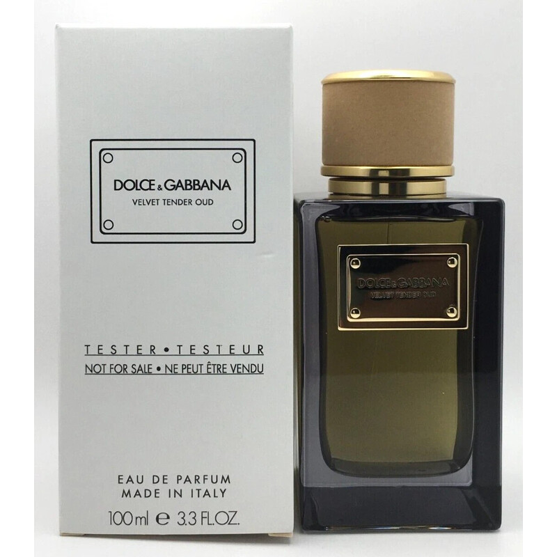 Dolce and Gabbana Men's Velvet Tender Oud EDP Spray 3.4 oz (Tester) Fragrances 8054754400281
