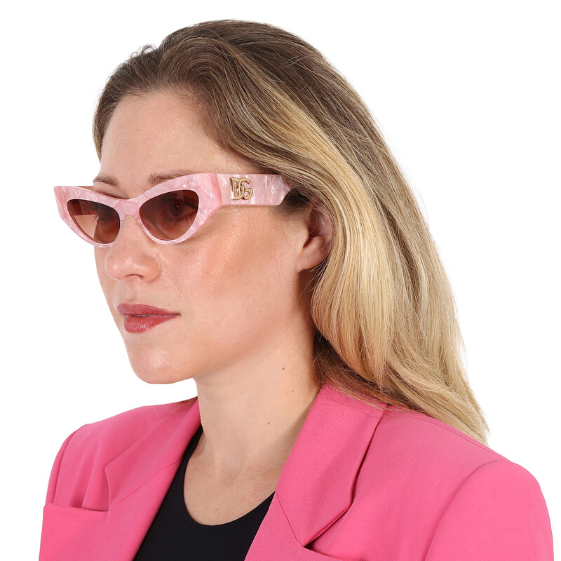 Dolce & Gabbana Pink Gradient Cat Eye Ladies Sunglasses DG4450