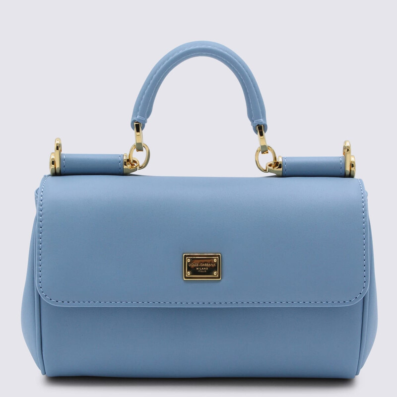Dolce & Gabbana Dolce & Gabbana Light Blue Leather My Sicily Small