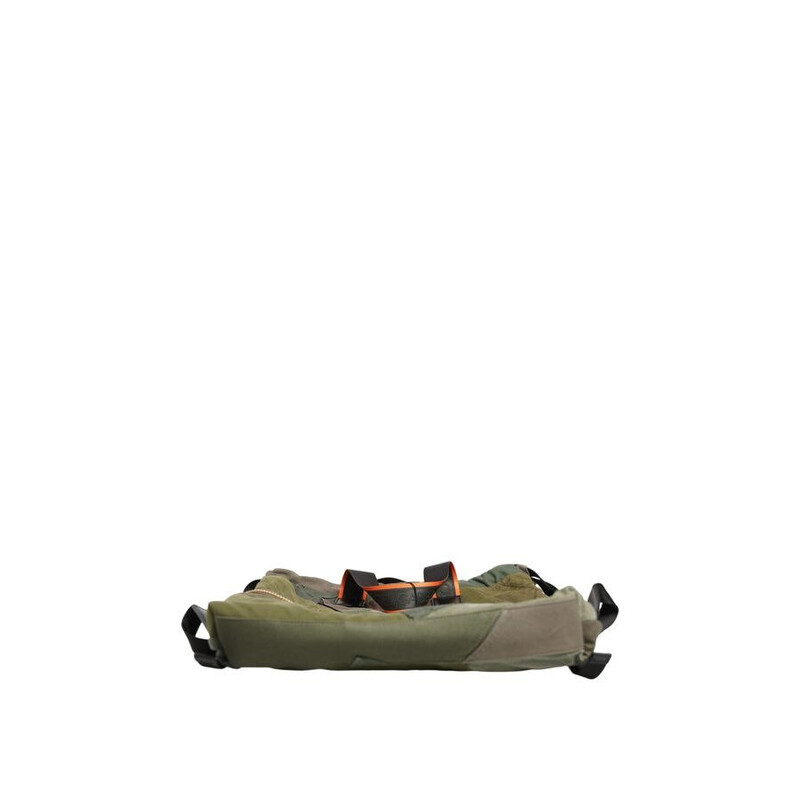 Dolce & Gabbana Dolce & Gabbana Military Green Patchwork Backpack