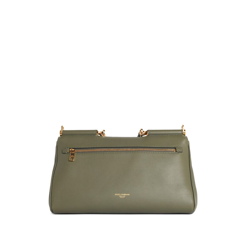 Dolce & Gabbana Dolce & Gabbana My Sicily Soft Leather Handbag