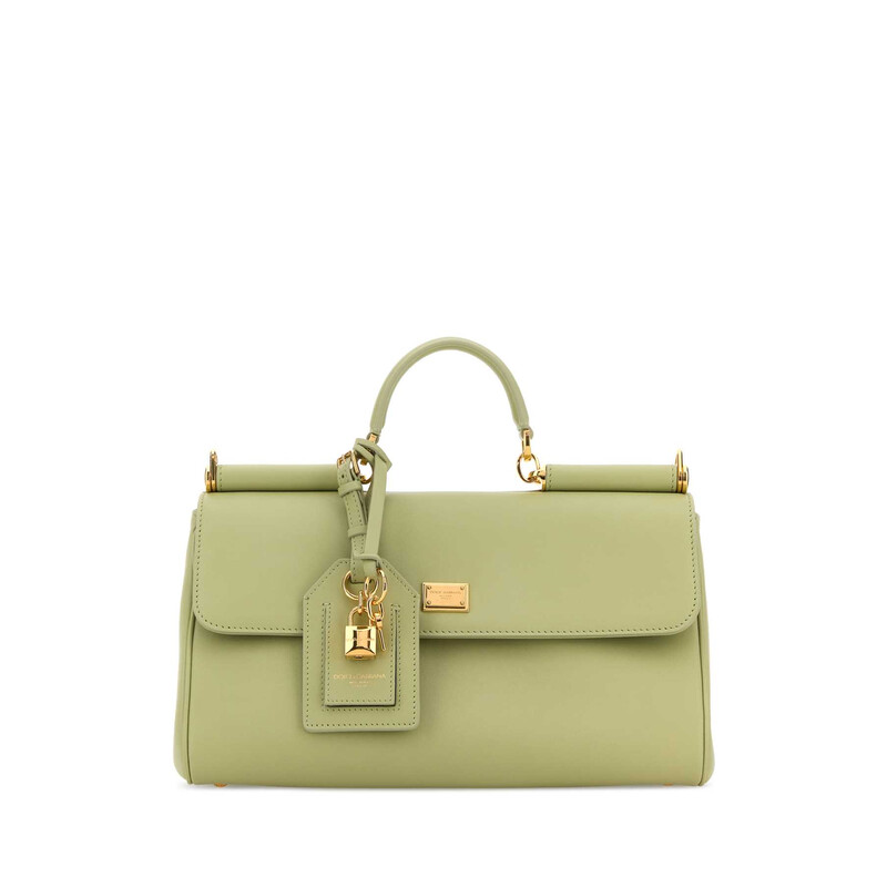 Dolce & Gabbana Dolce & Gabbana Pastel Green Leather My Sicily