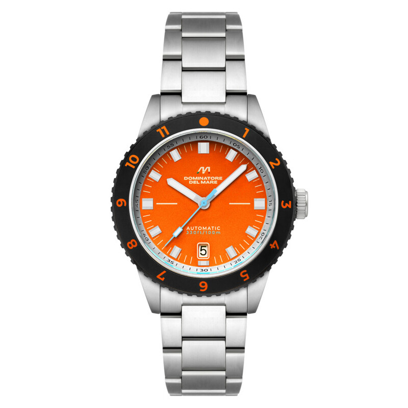 Dominatore Del Mare Tropea Orange Dial Men's Watch DD-8026-22