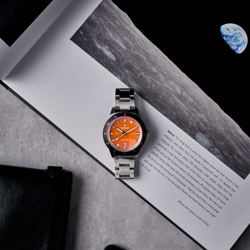 Dominatore Del Mare Tropea Orange Dial Men's Watch DD-8026-22