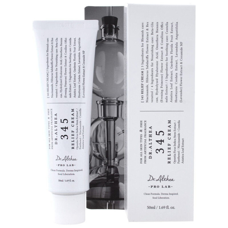フェイスジェル・ゲル 345 Dr. Althea Dr.Althea 345 Relief Cream Daily Face Moisturizer for