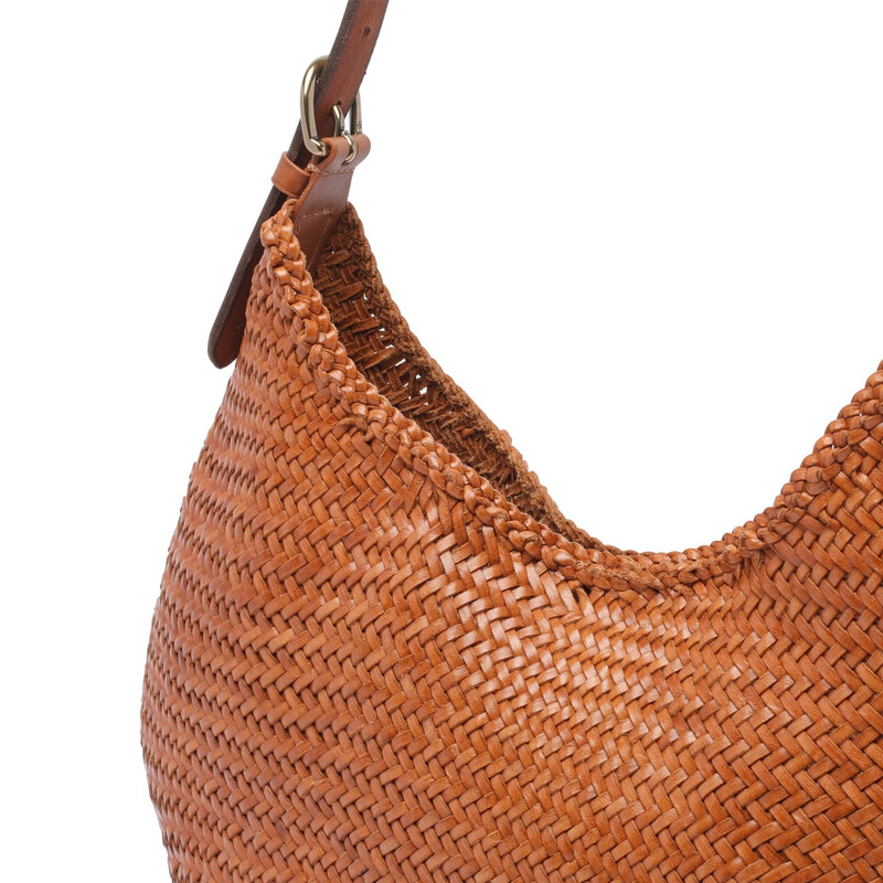 Dragon Diffusion Luna Mezza Shoulder Bag 8021TAN - Handbags - Jomashop