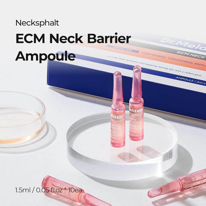 Dr.Melaxin Necksphalt ECM Neck Barrier Ampoule 111111 oz Skin Care