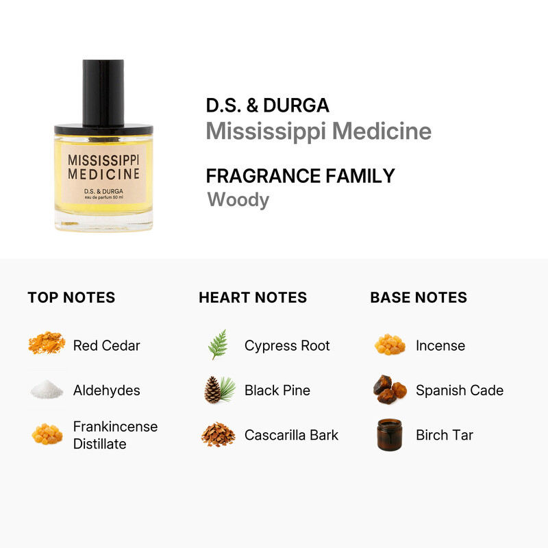 D.S. & Durga Men's Mississippi Medicine EDP Spray 1.7 oz