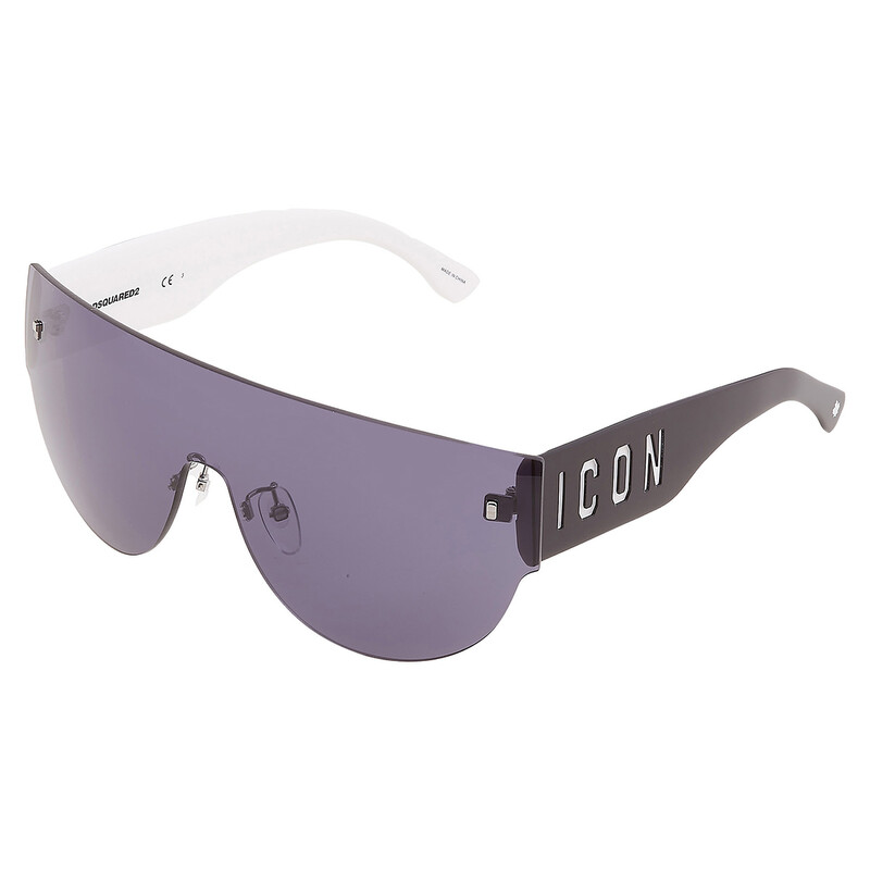 Dsquared2 Grey Shield Men's Sunglasses ICON 0002/S 080S/IR 99 ...