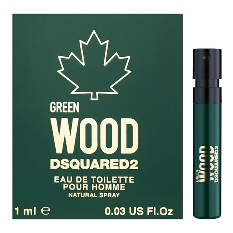 Dsquared2 Men's Green Wood EDT Spray 0.03 oz Fragrances 8011003852871