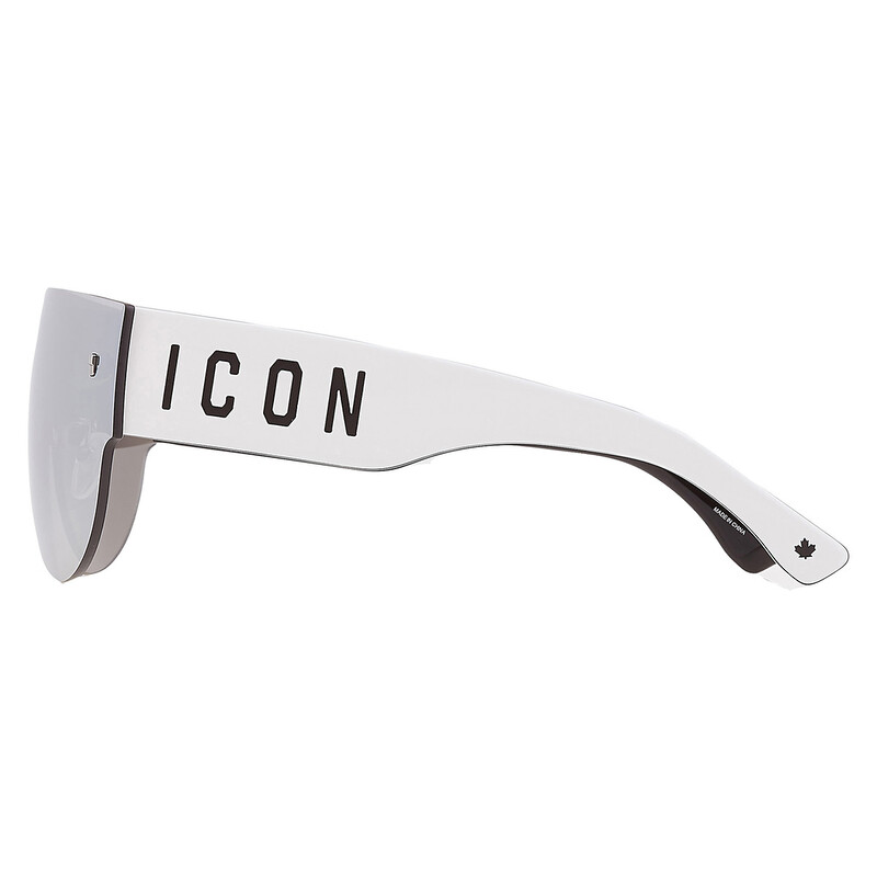 Dsquared2 Silver Shield Men's Sunglasses ICON 0002/S 0CCP/T4 99 ...