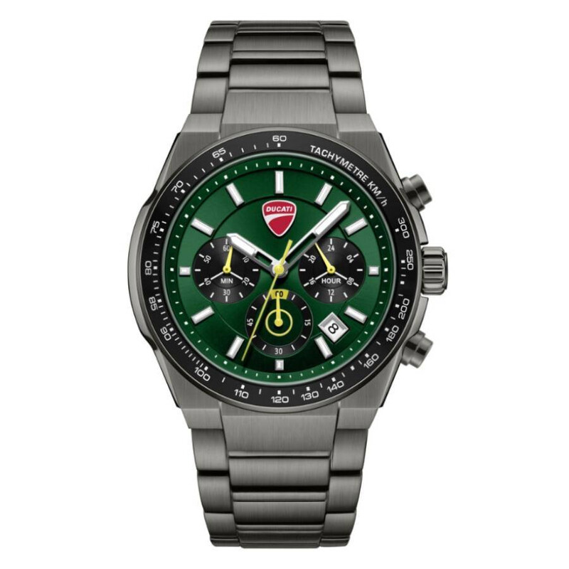 Ducati Supermotos Chronograph Quartz Green Dial Men's Watch