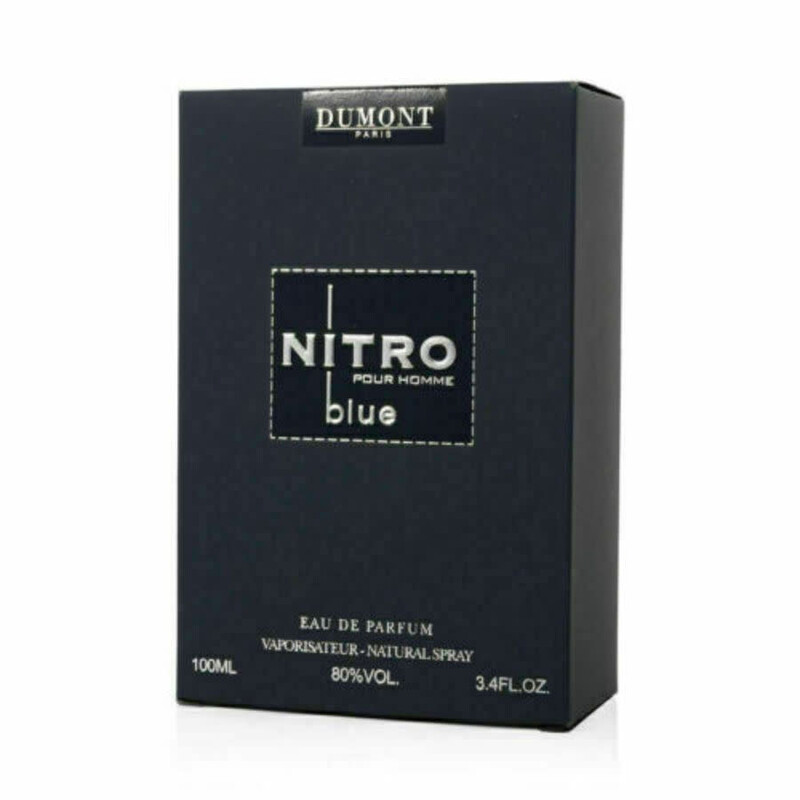 Dumont Men's Nitro Blue EDP Spray 3.4 oz Fragrances 3760060761897