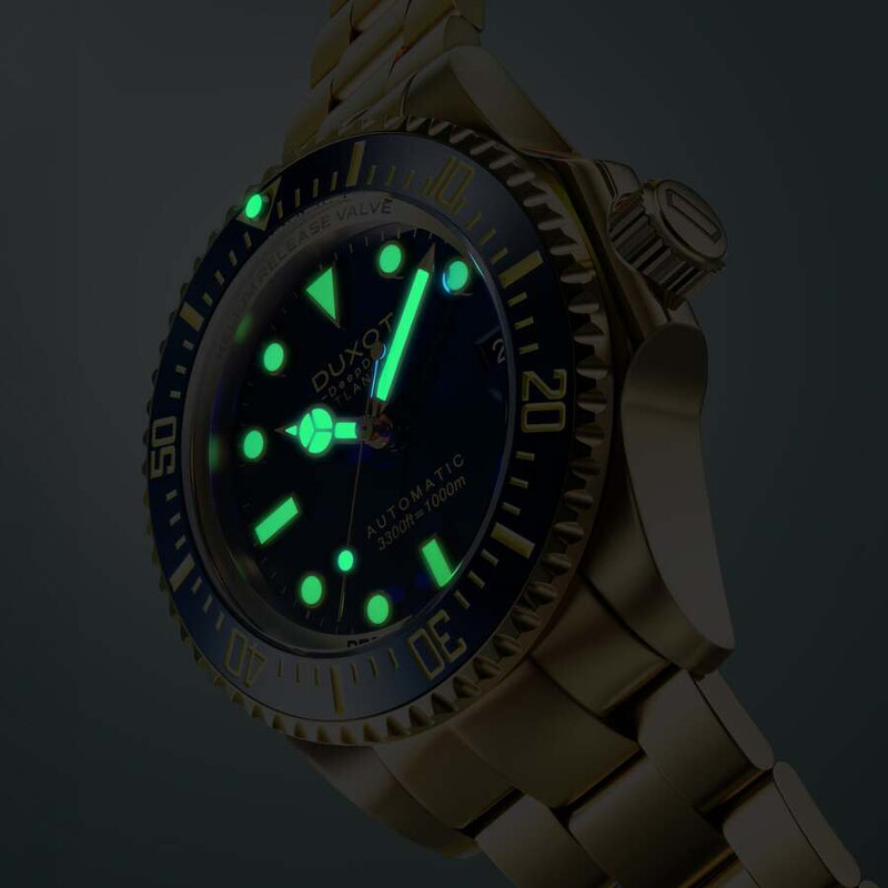 Duxot Atlantica Automatic Blue Dial Men's Watch DX-2066-77