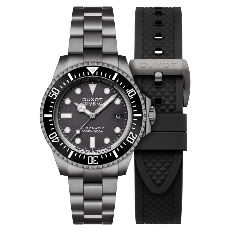Duxot Atlantica Automatic Grey Dial Men's Watch DX-2066-88