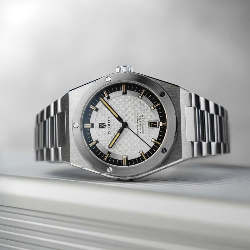 Duxot Bastia Automatic Silver Dial Men's Watch DX-2068-22