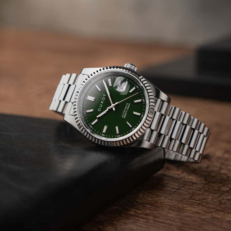 Duxot Marcel Automatic Green Dial Men's Watch DX-2059-55