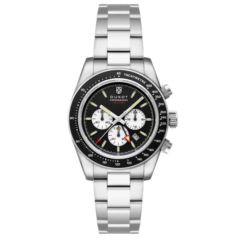 Duxot Vitesse Chronograph Black Dial Men's Watch DX-2072-11