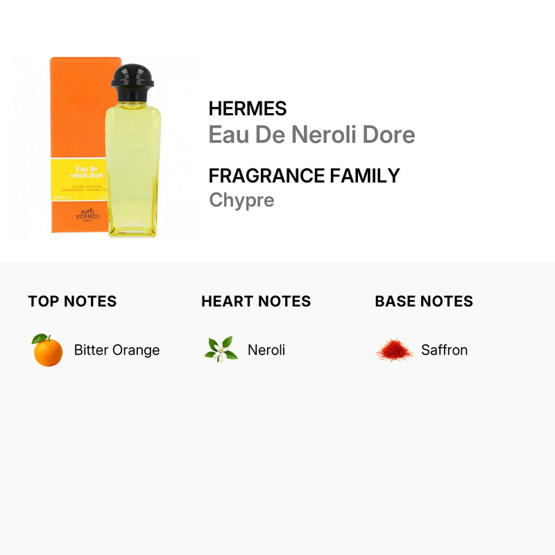 Hermes Eau De Neroli Dore / Hermes EDC Spray 3.3 oz (100 ml) (w