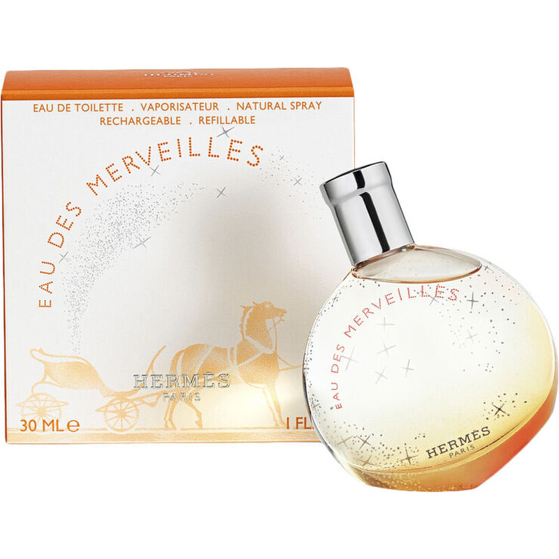 Hermes Eau Des Merveilles / Hermes EDT Refillable Spray 1.0 oz (30