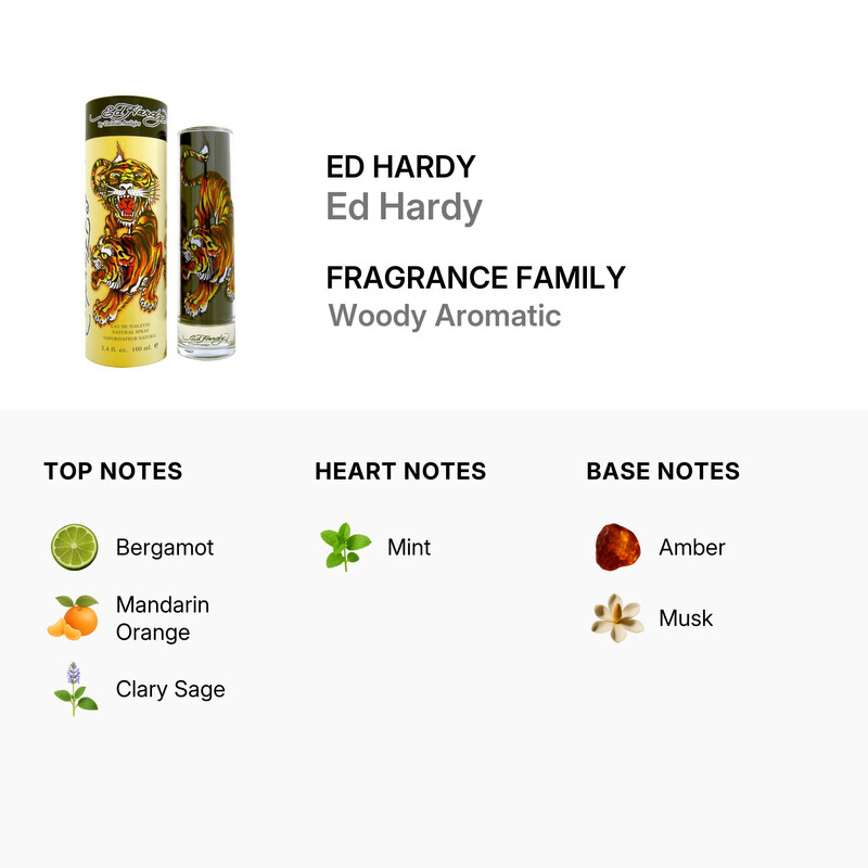 Ed Hardy / Christian Audigier EDT Spray 3.4 oz (m) 094922794642