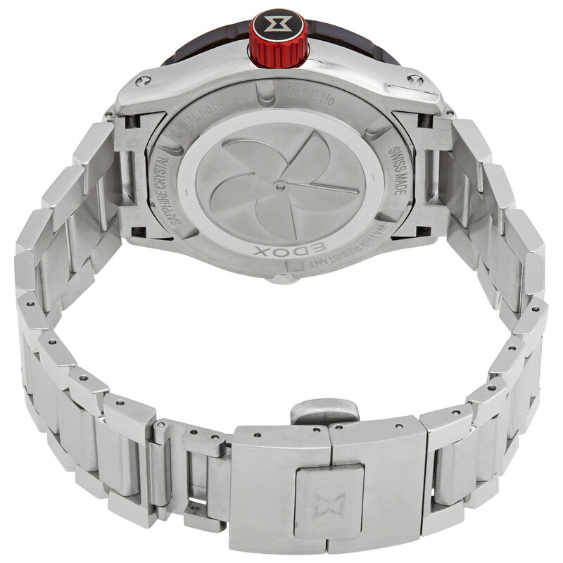 Edox Chronoffshore-1 Automatic Black Dial Men's Watch 80099 3RM