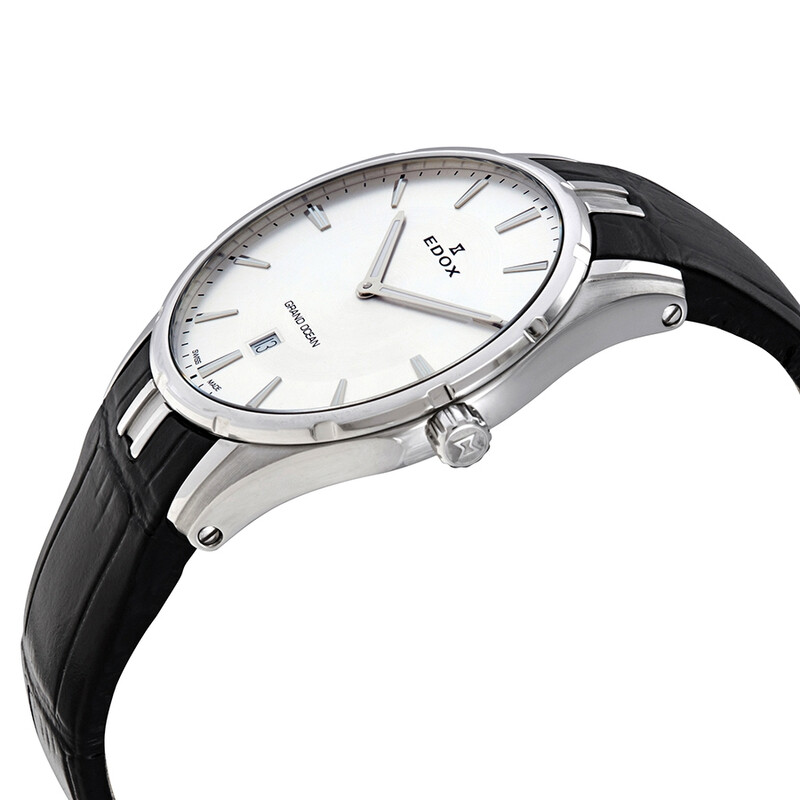 Edox Grand Ocean Silver Dial Men's Watch 56002 3C AIN