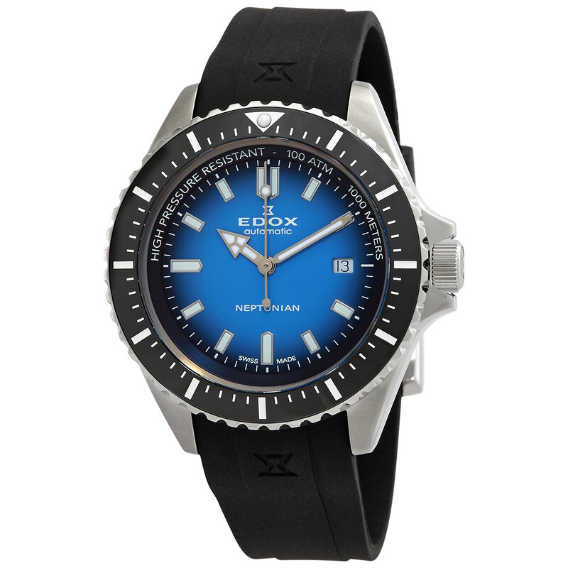 Edox SkyDiver Automatic Blue Dial Men's Watch 80120 3NCA BUIDN