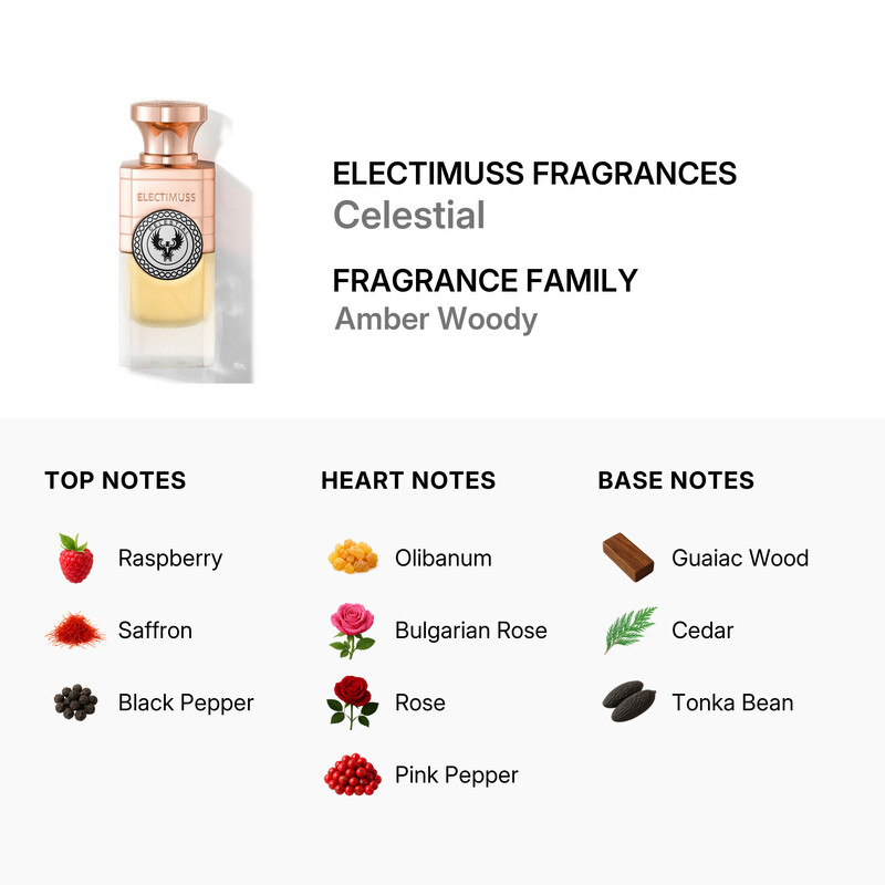 Electimuss Fragrances Unisex Celestial Parfum 3.4 oz Fragrances