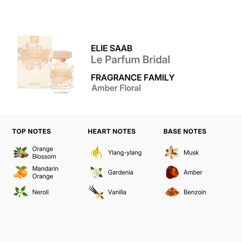 Elie Saab Ladies Le Parfum Bridal EDP Spray 3.0 oz Fragrances