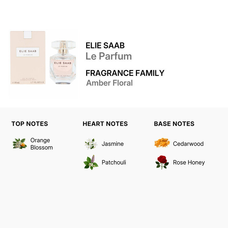 香水(女性用) ELIE SAAB LE PARFUM 50ml Amazon.com : Elie Saab Eau de Parfum Spray for Women, Le Parfum, 1