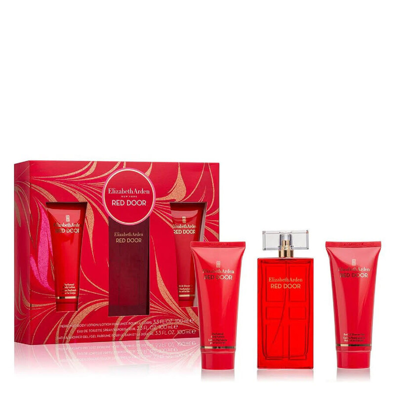 Elizabeth Arden Ladies Red Door 3pcs EDP Gift Set Fragrances